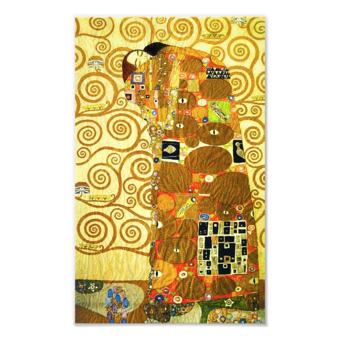 Gustav Klimt Fulfillment Print Art Photo