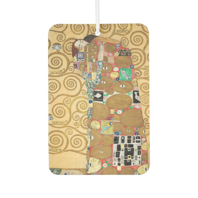 Gustav Klimt - Fulfillment, Stoclet Frieze Air Freshener (Front)