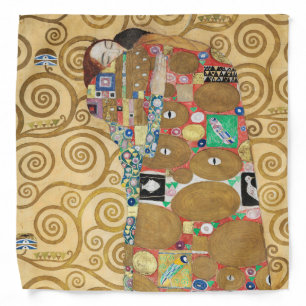 Gustav Klimt - Fulfillment, Stoclet Frieze Bandana