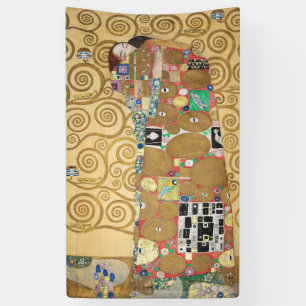 Gustav Klimt - Fulfillment, Stoclet Frieze Banner