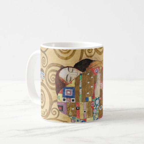 Gustav Klimt _ Fulfillment Stoclet Frieze Coffee Mug