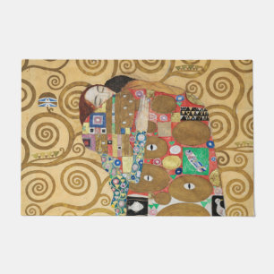 Gustav Klimt - Fulfillment, Stoclet Frieze Doormat