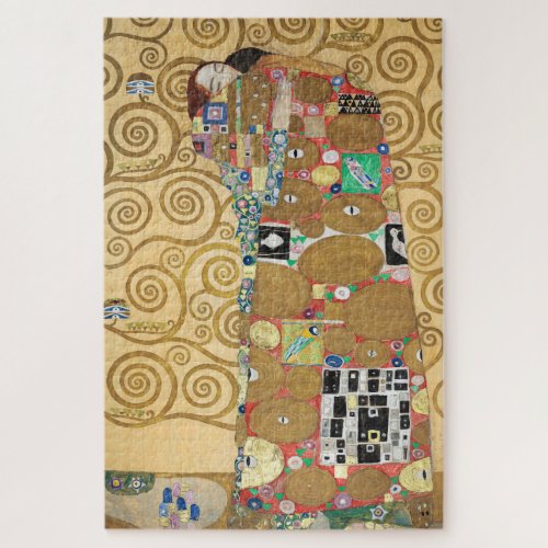 Gustav Klimt _ Fulfillment Stoclet Frieze Jigsaw Puzzle