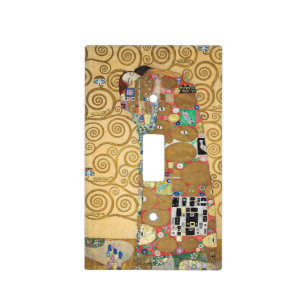 Gustav Klimt - Fulfillment, Stoclet Frieze Light Switch Cover