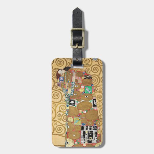 Gustav Klimt _ Fulfillment Stoclet Frieze Luggage Tag