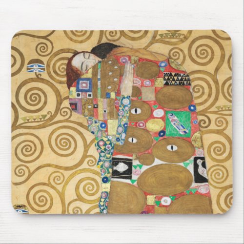 Gustav Klimt _ Fulfillment Stoclet Frieze Mouse Pad
