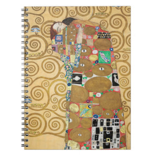 Gustav Klimt - Fulfillment, Stoclet Frieze Notebook