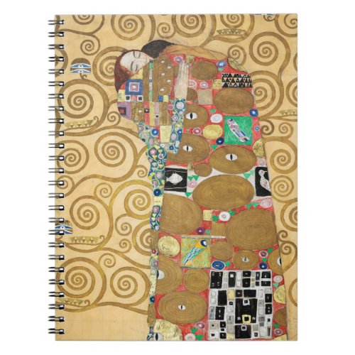 Gustav Klimt _ Fulfillment Stoclet Frieze Notebook