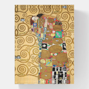 Gustav Klimt - Fulfillment, Stoclet Frieze Paperweight