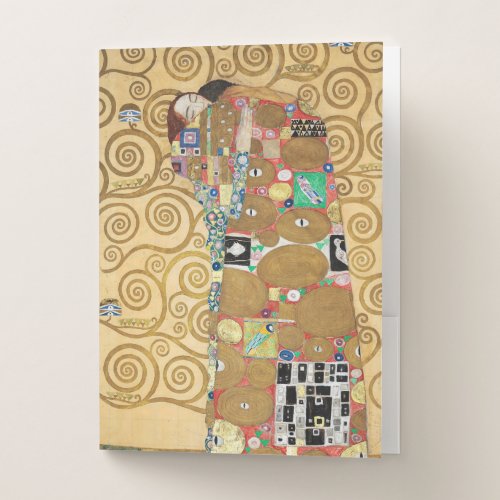 Gustav Klimt _ Fulfillment Stoclet Frieze Pocket Folder