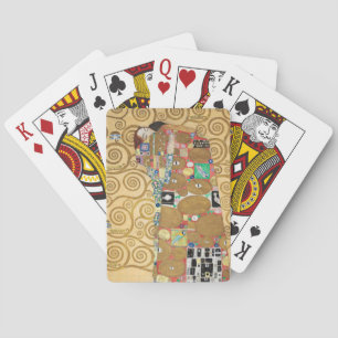 Gustav Klimt - Fulfillment, Stoclet Frieze Poker Cards