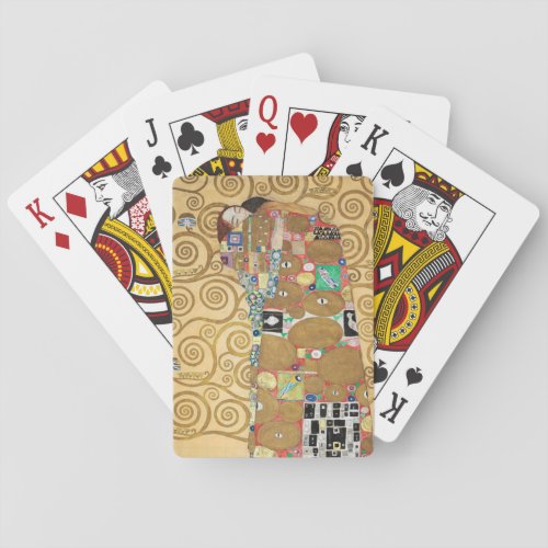 Gustav Klimt _ Fulfillment Stoclet Frieze Poker Cards