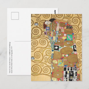 Gustav Klimt - Fulfillment, Stoclet Frieze Postcard