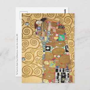 Gustav Klimt - Fulfillment, Stoclet Frieze Postcard