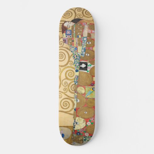 Gustav Klimt _ Fulfillment Stoclet Frieze Skateboard