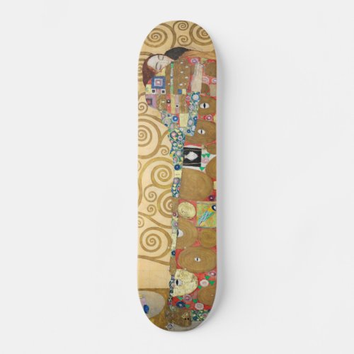 Gustav Klimt _ Fulfillment Stoclet Frieze Skateboard