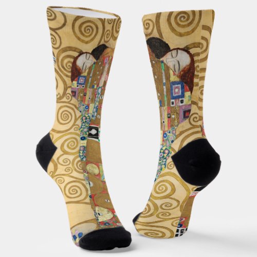 Gustav Klimt _ Fulfillment Stoclet Frieze Socks