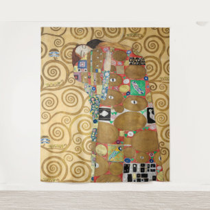 Gustav Klimt - Fulfillment, Stoclet Frieze Tapestry