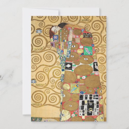 Gustav Klimt _ Fulfillment Stoclet Frieze Thank You Card
