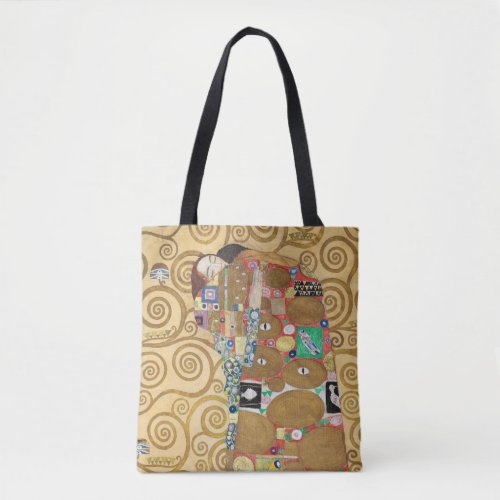Gustav Klimt _ Fulfillment Stoclet Frieze Tote Bag