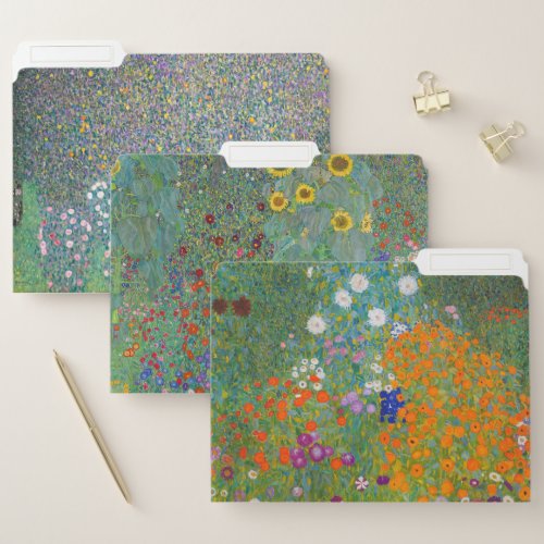 Gustav Klimt _ Garden Masterpieces Selection File Folder
