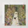 Gustav Klimt - Garden Path with Chickens Invitation