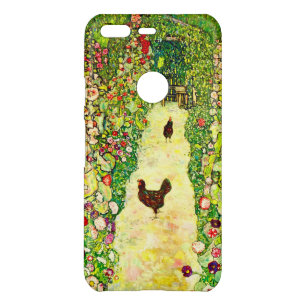 Gustav Klimt Garden with Chickens Uncommon Google Pixel Case