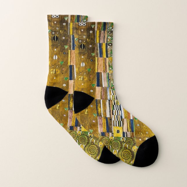 Gustav Klimt - Golden Socks (Pair)