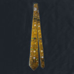 Gustav Klimt - Golden Tie for Art Lovers<br><div class="desc">Klimt painted beautiful portraits of women,  women made even more lovely by Klimt's use of detailed backgrounds.  This golden tie shows the intricacy of those backgrounds.</div>