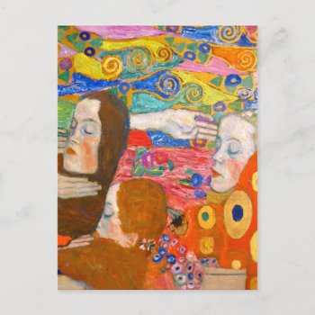 Gustav Klimt  Hope Ii Postcard by The_Masters at Zazzle
