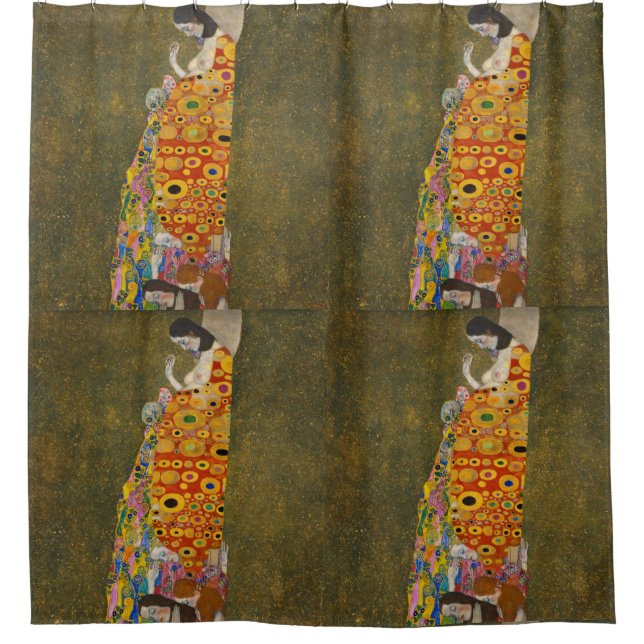 Gustav Klimt - Hope Shower Curtain (Front)