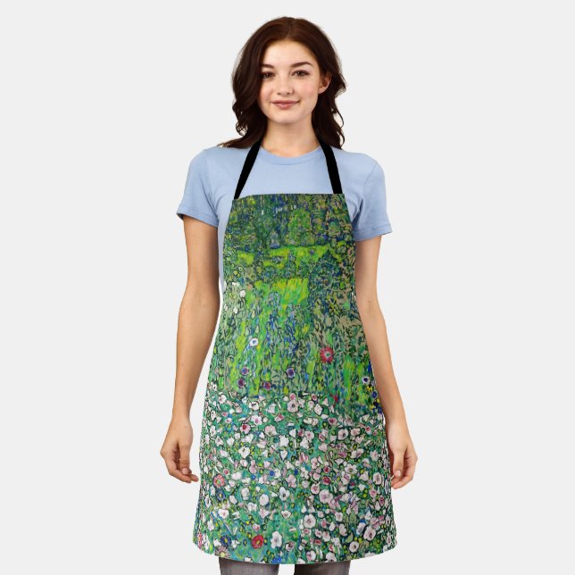 Gustav Klimt - Horticultural Landscape and Hilltop Apron (Worn)