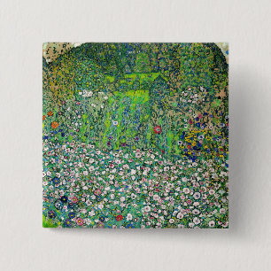 Gustav Klimt - Horticultural Landscape and Hilltop Button