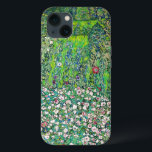 Gustav Klimt - Horticultural Landscape and Hilltop iPhone 13 Case<br><div class="desc">Horticultural Landscape with a Hilltop - Gustav Klimt,  Oil on Canvas,  1916</div>