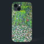 Gustav Klimt - Horticultural Landscape and Hilltop iPhone 13 Case<br><div class="desc">Horticultural Landscape with a Hilltop - Gustav Klimt,  Oil on Canvas,  1916</div>