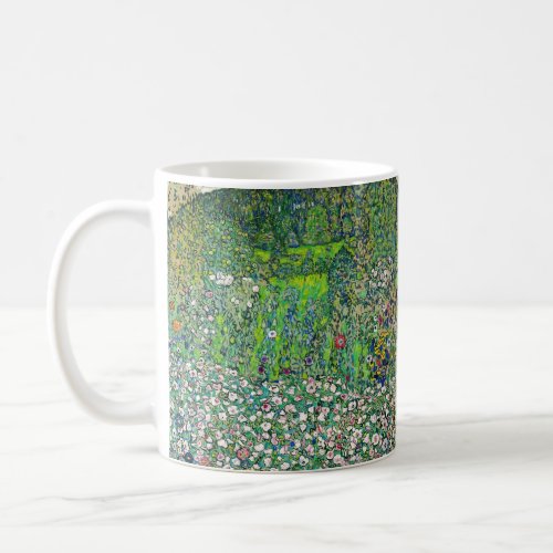 Gustav Klimt _ Horticultural Landscape and Hilltop Coffee Mug