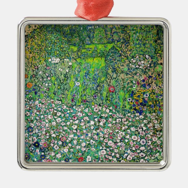 Gustav Klimt - Horticultural Landscape and Hilltop Metal Ornament (Front)