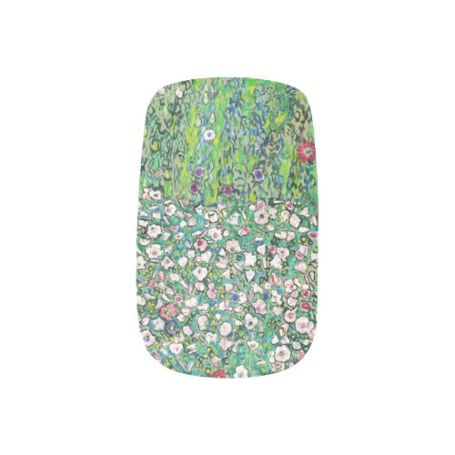 Gustav Klimt _ Horticultural Landscape and Hilltop Minx Nail Art