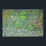 Gustav Klimt - Horticultural Landscape and Hilltop Placemat<br><div class="desc">Horticultural Landscape with a Hilltop - Gustav Klimt,  Oil on Canvas,  1916</div>