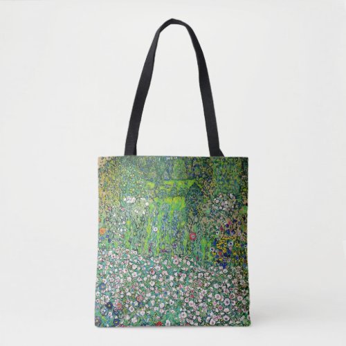 Gustav Klimt _ Horticultural Landscape and Hilltop Tote Bag