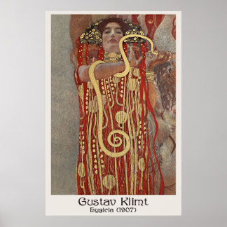 Gustav Klimt – Hygieia 1907 | Art Nouveau Poster