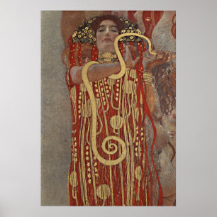 Gustav Klimt - Hygieia Poster