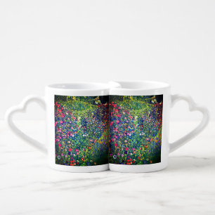 Gustav Klimt Italian Garden Coffee Mug Set