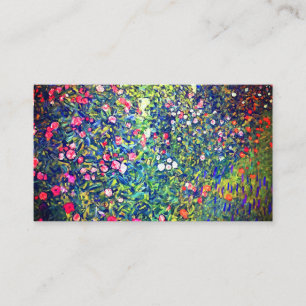 Gustav Klimt Italian Garden Enclosure Card