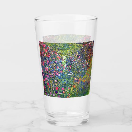 Gustav Klimt Italian Garden Glass