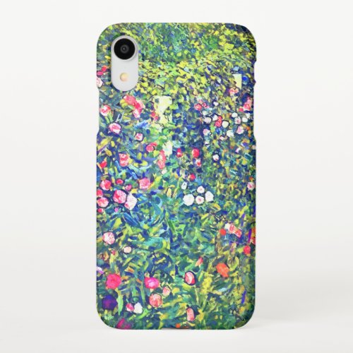Gustav Klimt Italian Garden iPhone XR Case