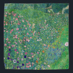 Gustav Klimt - Italian Garden Landscape Bandana<br><div class="desc">Italian Garden Landscape / Italian Horticultural Landscape - Gustav Klimt,  Oil on Canvas,  1913</div>