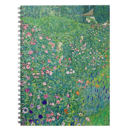 Gustav Klimt _ Italian Garden Landscape Notebook