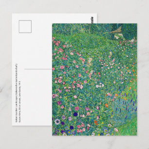 Gustav Klimt - Italian Garden Landscape Postcard