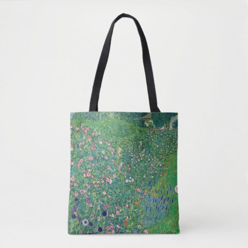 Gustav Klimt _ Italian Garden Landscape Tote Bag